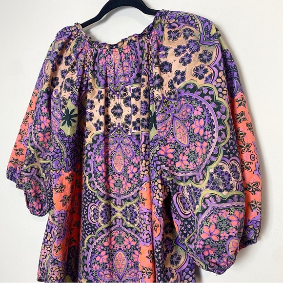 Xirena Jules Puff Sleeve Top in Black Opal - Picture 8 of 10